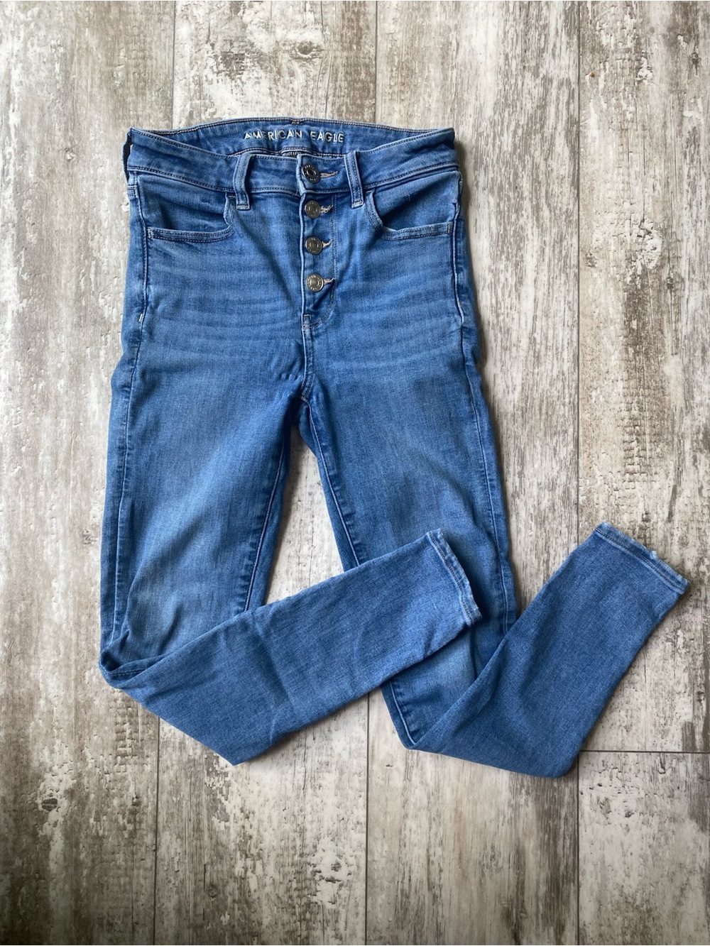 American Eagle Crop High Rise Jegging